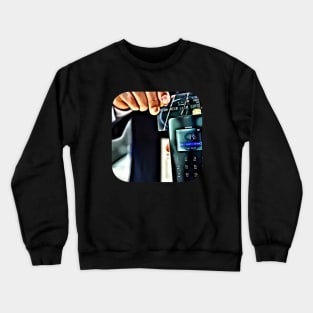 Businessman black creditcard Crewneck Sweatshirt